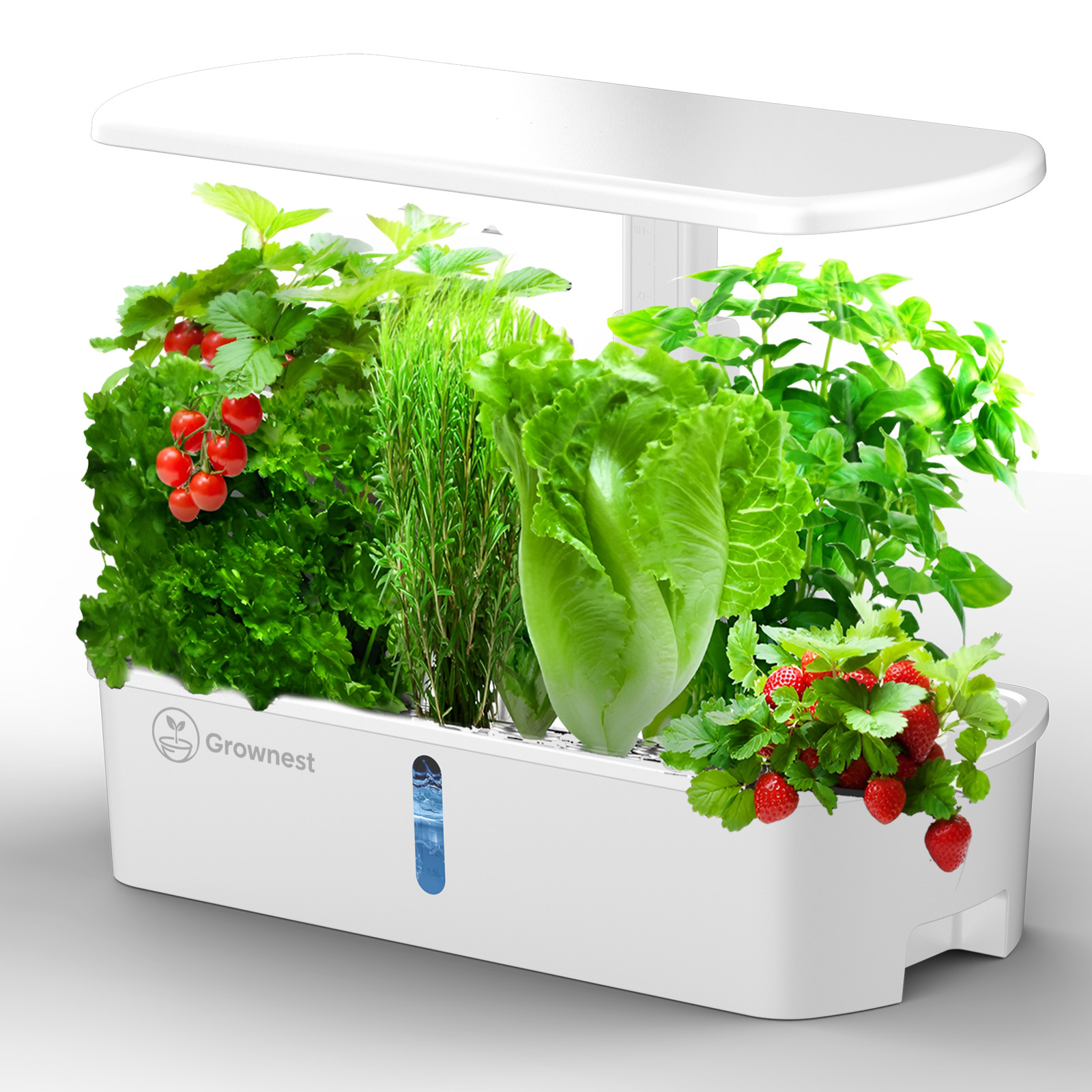 Grownest Lite smart indoor hydroponic garden front view